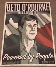 Beto O’Rourke Poster Brand New Beto For Senate 2018 Texas 18x24 Nakatomi Orourke picture