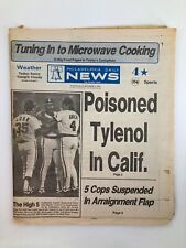 Philadelphia Daily News Tabloid October 6 1982 MLB Angels' Don Baylor picture