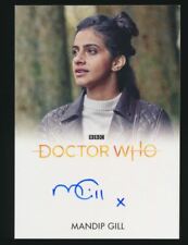 2022 Rittenhouse Doctor Who Series 11 & 12 Autograph Mandip Gill Auto picture