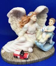 1997 Roman Inc Seraphim Classics Angles to Watch Over Me Year Three Boy Figurine picture