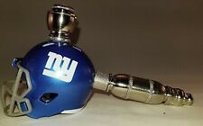 NEW YORK GIANTS FOOTBALL HELMET SMOKING PIPE LARGE STRAIGHT DESIGN picture