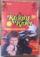 1983 Donruss - Knight Rider Wax Pack Box - BBCE Authenticated - Top Condition picture