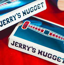 Vintage Feel Jerry's Nuggets (Blue Foil) Playing Cards 1stEdition - Out Of Print picture
