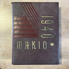 1940 Makio Ohio State University Yearbook Vintage Buckeye Football Pictures picture