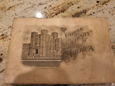 Nice photo book of Catholic University early 1900s. Probably pre WWI picture