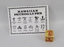 Hawaiian Petroglyphs, Ceramic Cube/Die, Petroglyph Studios Recreation picture