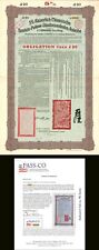 Tientsin-Pukow Railway Loan of 1908 20 Chinese Uncanceled Bond - China - Chinese picture