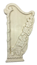 Lynn Hollyn Porta Molde Ceramic Harp Shaped Box Creme De La Creme picture