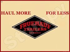 Fruehauf Trailers  Metal Sign 9