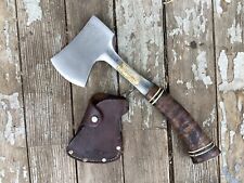 ESTWING 14A USA Hatchet Camping Axe Hunting Camp Vintage w/ sheath picture
