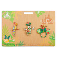Disney Parks Minnie Mouse The Main Attraction Enchanted Tiki Room Pin Set picture