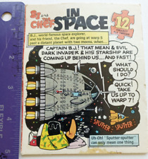 Bj and Chef #12 In Space Hard Board Comic Conagra 1989 Puzzle picture