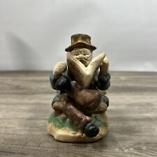 CAPIDIMONTE OLD MAN READING RACING FORM FIGURINE STATUE Hand painted BY Himark picture