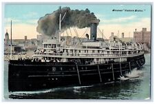 1911 Steamer Eastern States Express Service Buffalo NY Vintage Antique Postcard picture