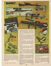 1966 Johnny Eagle, Secret Sam, Zero Blaster, Mouse Trap Monopoly Double Sided AD picture