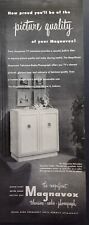 1952 Magnavox Belvedere Television Radio Phonograph Complete System Print Ad picture