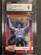 2020-21 Upper Deck Marvel Annual Hologram Morbius #56 10/21 CGC 9 picture