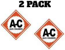 Allis Chalmers Vintage Logo Decal Multi Size Milwaukee Tractor Sticker YETI picture