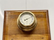 Brass Round Nautical Antique Instrument Ship Wall Mount Barigo Barometer Germany picture