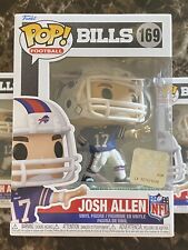 Funko Pop NFL Josh Allen Away Jersey 169 Buffalo Bills With Protector MINT picture