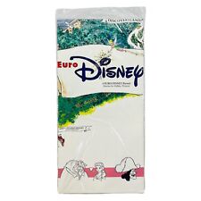 RARE Vintage Euro Disneyland Resort Park Map Carte Souvenir Paris NEW SEALED picture