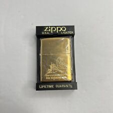 Vintage 1932-1992 Solid Brass Zippo 