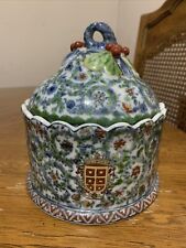 JUWC 1897 United Wilson Vintage LIDDED BOX W/ Coat Of Arms- Very Rare -Excellent picture
