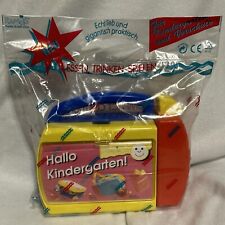 Vint 1980s Ramois Hallo KindergartenPlastic Compact Lunch Pal & Thermos Germany picture