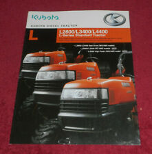 2005 Kubota Diesel Tractors Standard L Series Advertising Brochure picture