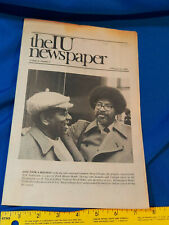 Indiana University Jazz History IU Newspaper 1982 David Baker Dizzy Gillespie picture