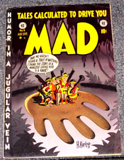 MAD NO. 6 EC AUG-SEPT 1953 CLASSIC RARE COVER CLEAN INNER FRONT & BACK picture