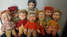 Rare 1938 Snow White &Seven Dwarfs Dolls Knickerbocker Toy Co Disney -Bros GRIM picture