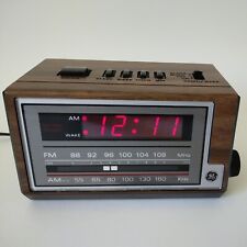GE Alarm Clock Model: 7-4601A-AM/FM-Corded/Batt.Bkup.-1989-Tested Works picture