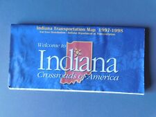 1997-98 Indiana :  Transportaion Map - 23 x 37 inch picture
