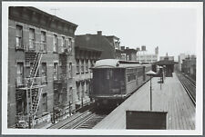 Old 4X6 Photo, 1950's The Myrtle Avenue El in Brooklyn, NY 5652692 picture