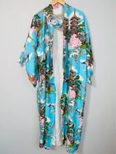 BB1 Vintage kimono Japanese Japan with belt womens robe 1960s 60s picture