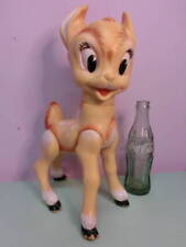Disney Bambi   60 s Vintage Rubber Doll Doll BIG 37cm VINTAGE RUBBER DOLL Soft picture