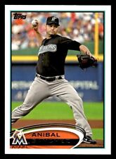 2012 Topps #157 Anibal Sanchez - Miami Marlins picture