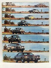 1976 FORD FULL CATALOG ALL MODELS Auto Dealer Car Sales Brochure Fold Out Poster picture