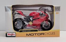 MAISTO 1:12 DUCATI 1199 Panigale DIECAST MOTORCYCLE NEW In Box picture