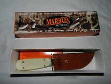 Marbles Cowboy Knife Natural Smooth Bone #80914  picture