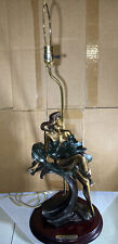 OK Collection From OK Lighting | 31” Lamp | Posing Elegant Lady | Wooden picture