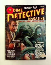 Dime Detective Magazine Pulp Oct 1944 Vol. 46 #3 VG picture