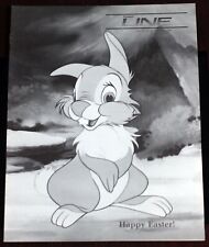 Disneyland 1986 Thumper Easter Bill Evans Cecil B DeMille Palm Trees John Keehne picture