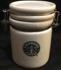 2007 Small Starbucks Canister Jar Coffee Tea 5