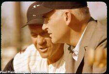 Original 35MM Color Slide 1962 Spring Training Hank Bauer and Charlie Finley picture