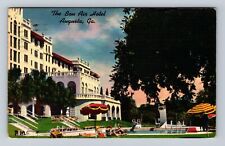 Augusta GA-Georgia, The Bon Air Hotel, Advertising Vintage c1957 Postcard picture
