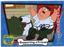 Seth MacFarlane Signed Family Guy Trading Card + COA picture