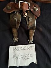 Vintage Bob Blackwood Roughstock Spurs With Straps Bull Riding Bronc picture