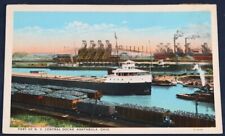 N.Y. Central Docks, Ashtabula, OH Postcard  picture